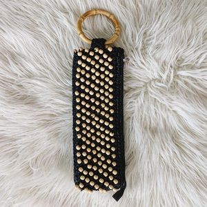 Coldwater Creek || Bamboo Beaded Wristlet